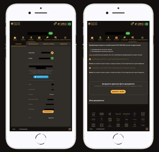 Профиль игрока